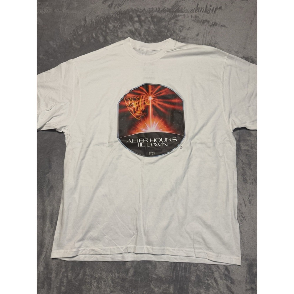 THE WEEKEND After Hours TIL DAWN 2022 Tour t shirt Size XXL White